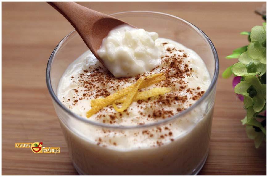 Diferentes recetas de arroz con leche