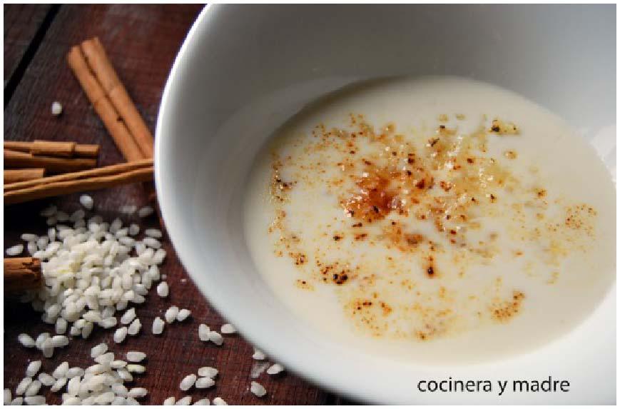 Diferentes recetas de arroz con leche