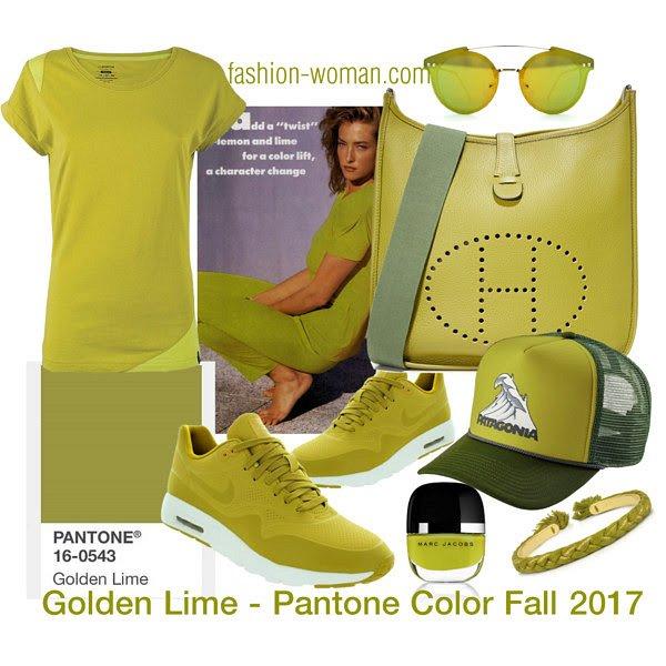 PANTONE 16-0543 Golden Lime