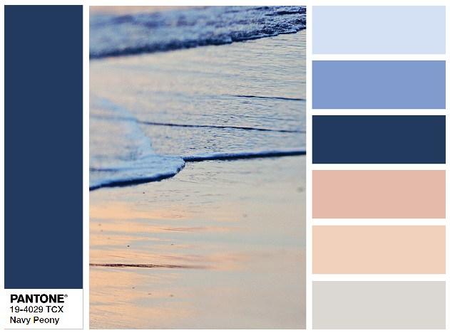 PANTONE 19-4029 Navy Peony