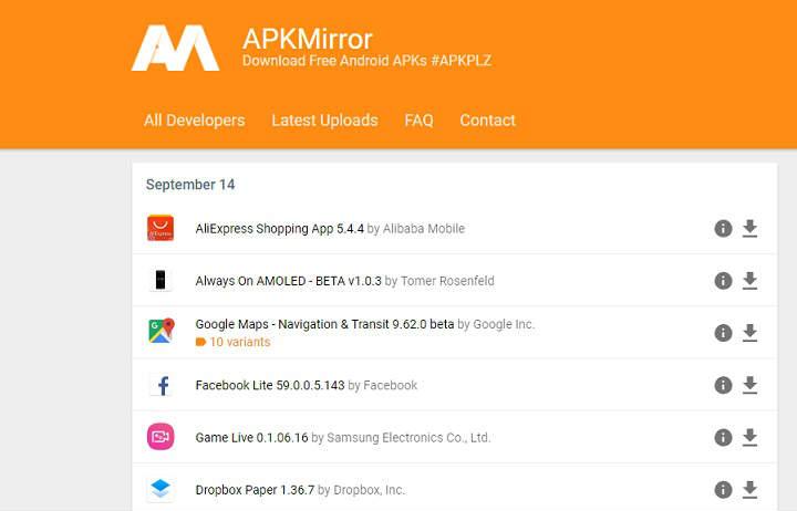 Las mejores tiendas de apps alternativas a Google Play stores donde bajar descargar e instalar apps y juegos gratis para telefonos y tablets Android
