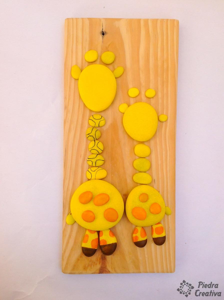 DIY - Piedras pintadas de naranja para estos animales