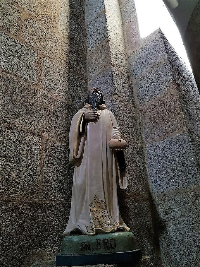 San Ero. Monasterio de Armenteira.