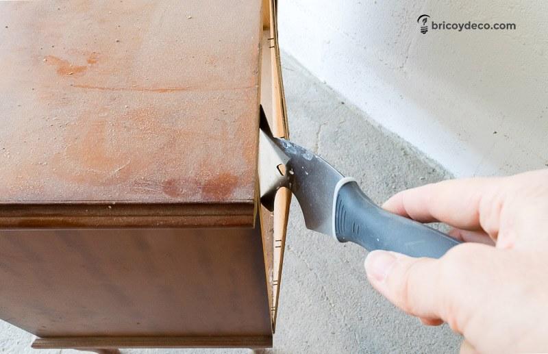 restaurar un mueble de derribo paso a paso