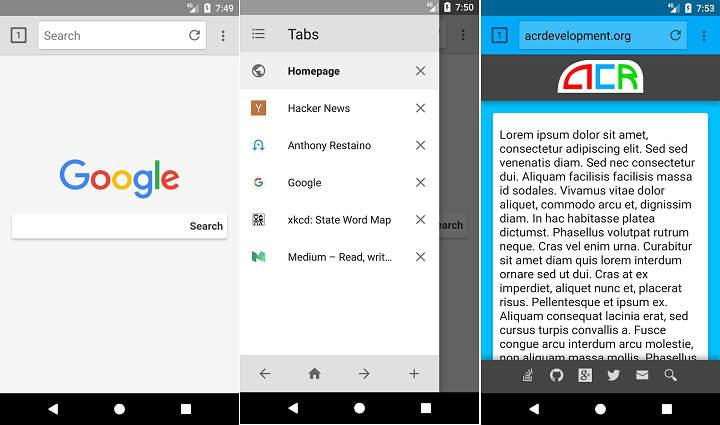 Los mejores navegadores de internet para teléfonos y tabletas Android Navegadores para Android TV ligeros con flash player para ahorrar datos gratis para Android gama baja con proxy con soporte java para la deep web