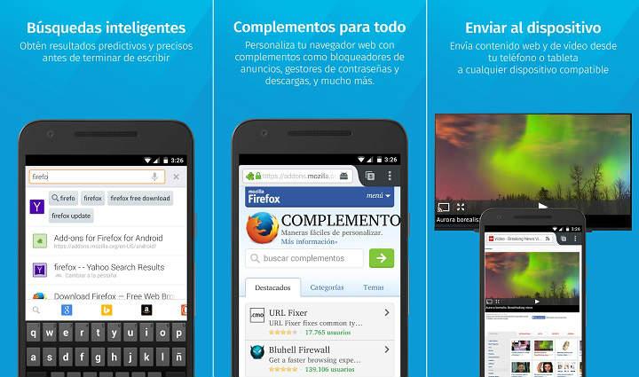 Los mejores navegadores de internet para teléfonos y tabletas Android Navegadores para Android TV ligeros con flash player para ahorrar datos gratis para Android gama baja con proxy con soporte java para la deep web