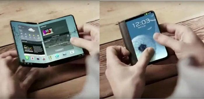 imagen Samsung Galaxy X plegable