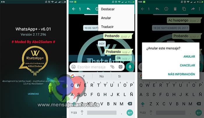 foto WhatsApp PLUS para Android