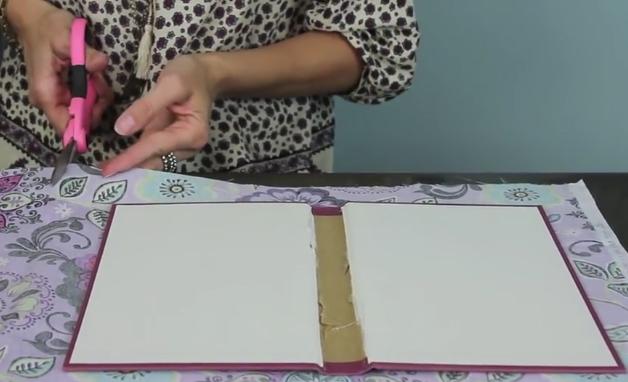 paso 2 para elaborar un forro de ipad