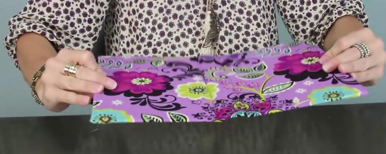 paso 3 para elaborar un forro de ipad