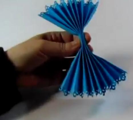 paso 10 para elaborar un angel de navidad