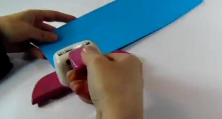 paso 2 para elaborar un angel de navidad