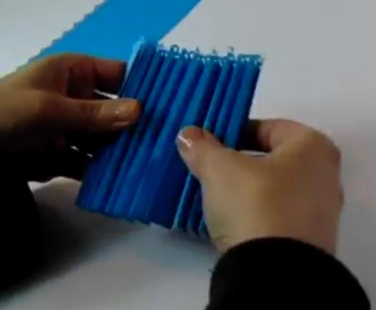 paso 5 para elaborar un angel de navidad