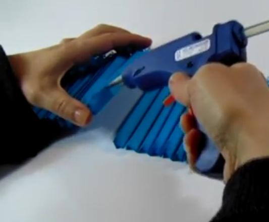 paso 6 para elaborar un angel de navidad