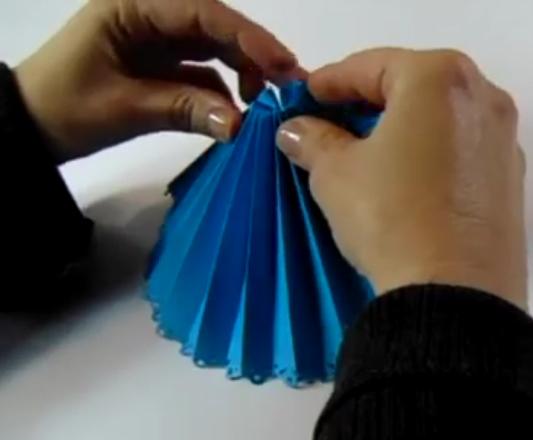 paso 7 para elaborar un angel de navidad