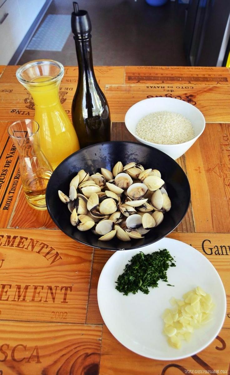 arroz con almejas