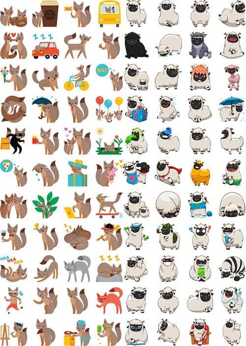 imagen stickers para WhatsApp