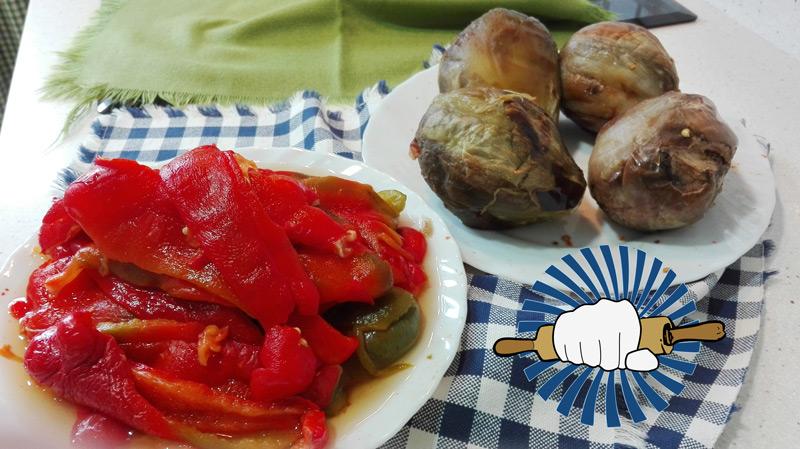Recetas con pimientos y berenjena