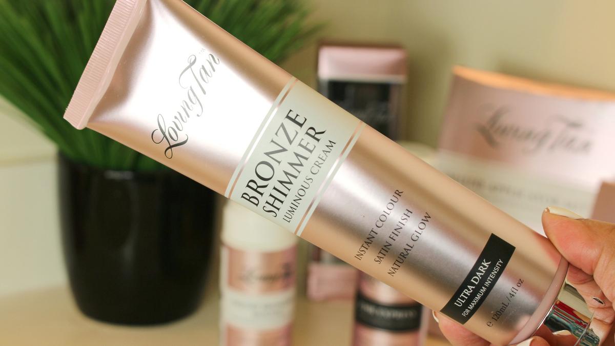 Loving Tan Bronze Shimmer Luminous Cream Ultra Dark Natural Glow