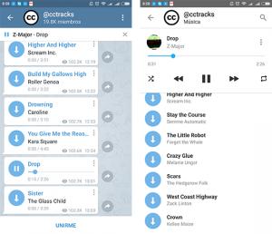 imagen telegram reproductor musica