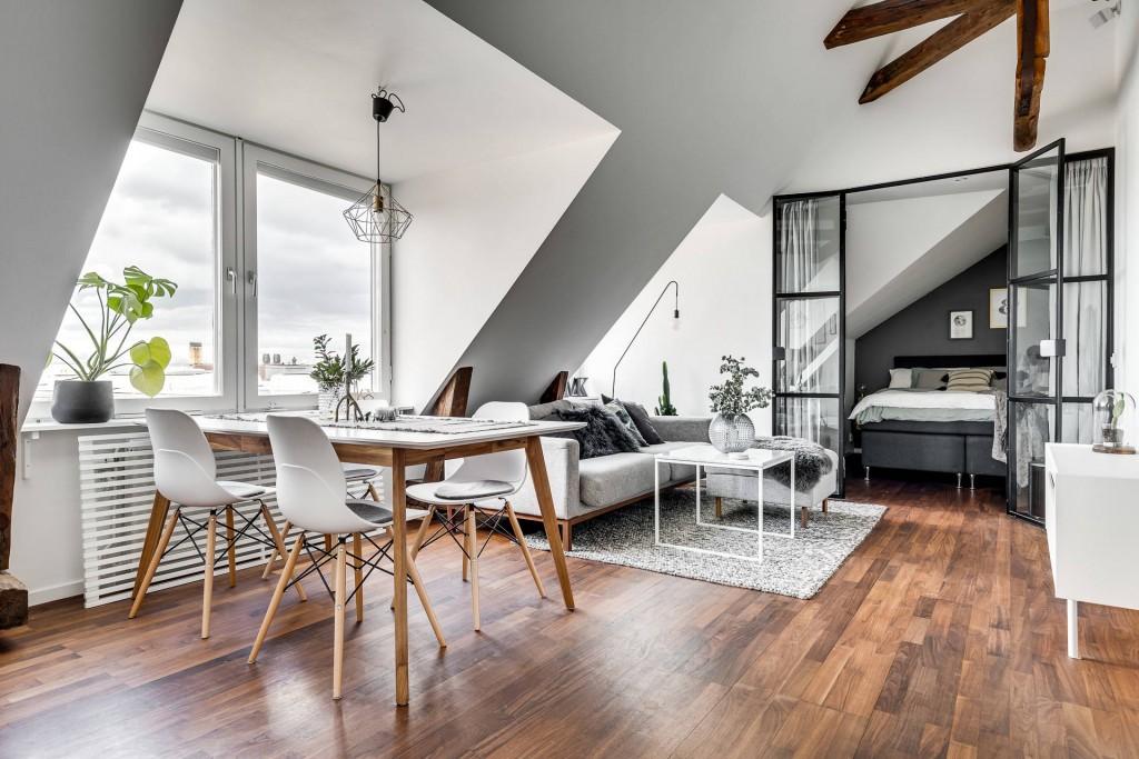 Apartamento con pocos metros