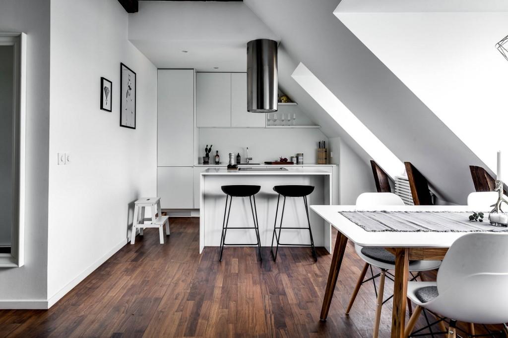 Apartamento con pocos metros