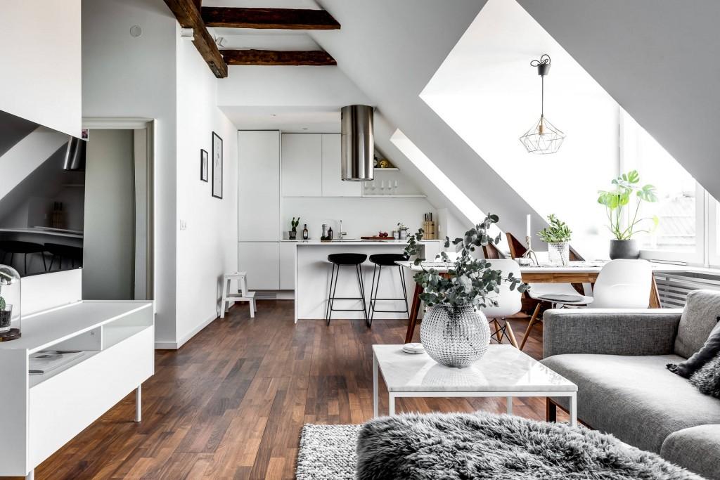 Apartamento con pocos metros
