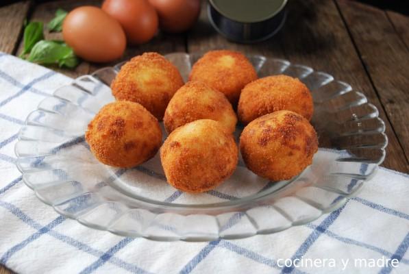 Croquetas caseras de atún