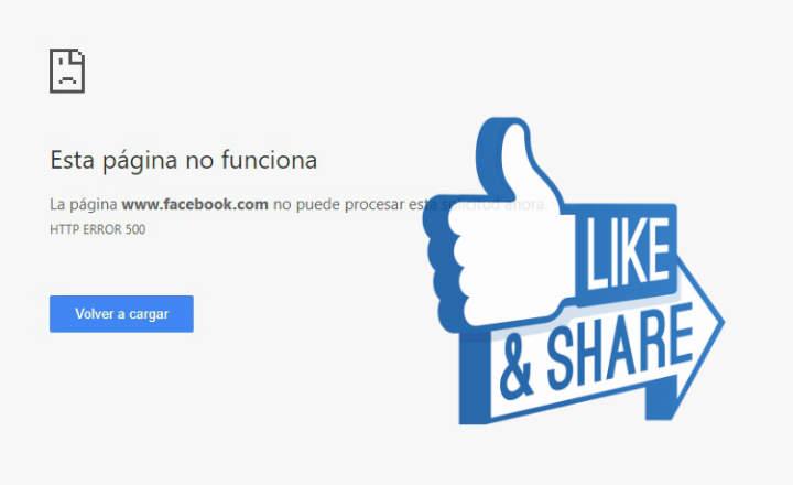 facebook no funciona esta caido fallo de servidor en europa españa latinoamerica y estados unidos error global a nivel mundial ultima hora