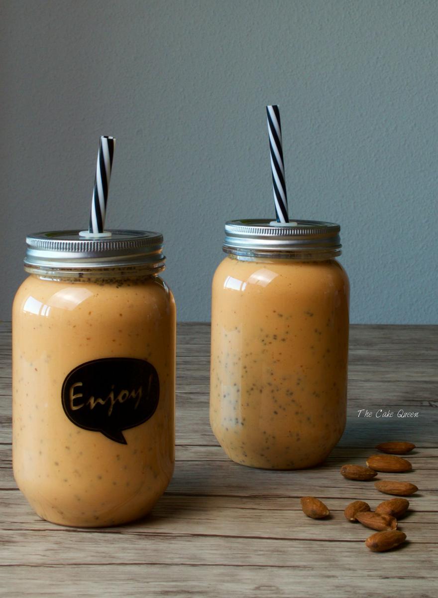 Smoothie de papaya y semillas de chía