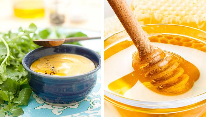 vinagreta de mostaza y miel