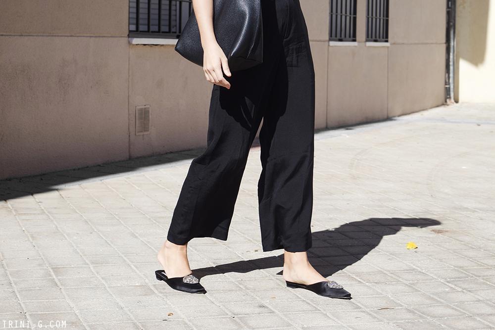 Trini | Tibi top Theyskens Theory pants