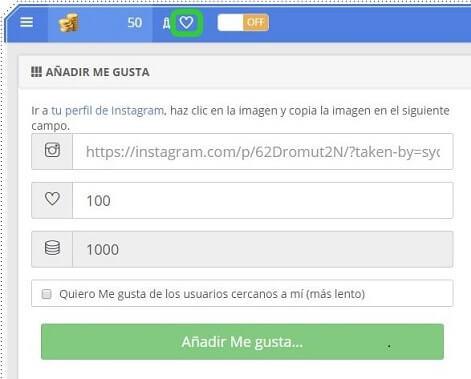enviar likes a post