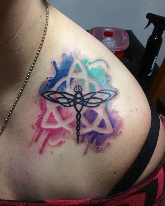 tattoo libelulas 7 - Tatuajes de libélulas significados y diseños para mujeres y hombres