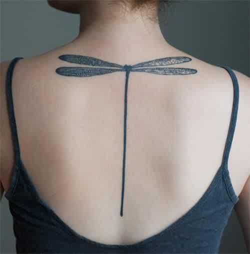 tattoo libelulas 2 - Tatuajes de libélulas significados y diseños para mujeres y hombres
