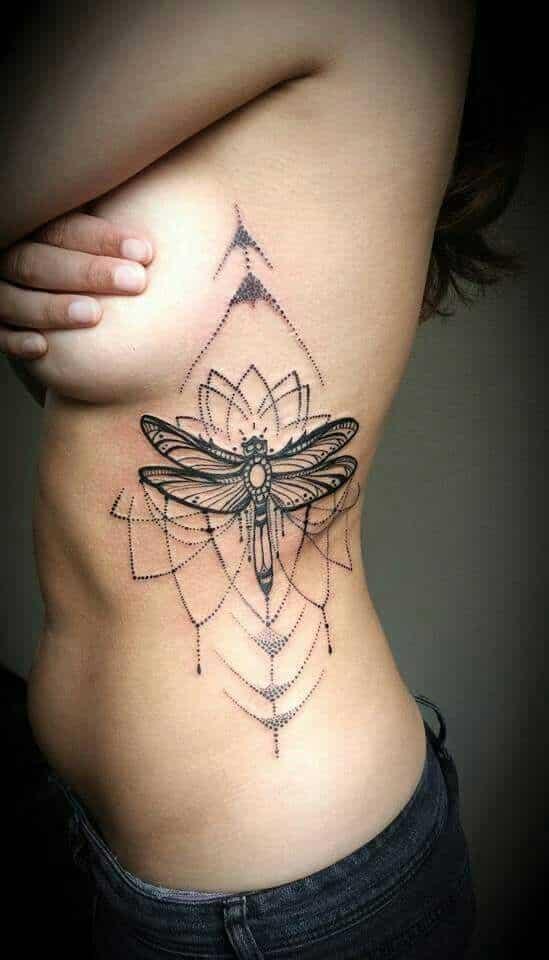 tattoo libelulas 1 - Tatuajes de libélulas significados y diseños para mujeres y hombres