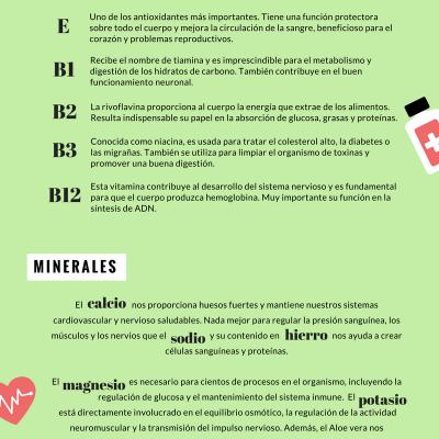 Principios activos del aloe vera - Lemongrass Path