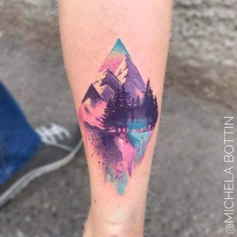 tatuajes de triangulos para hombres 2 - +40 Tatuajes de triángulos y su particular significado en cada diseño