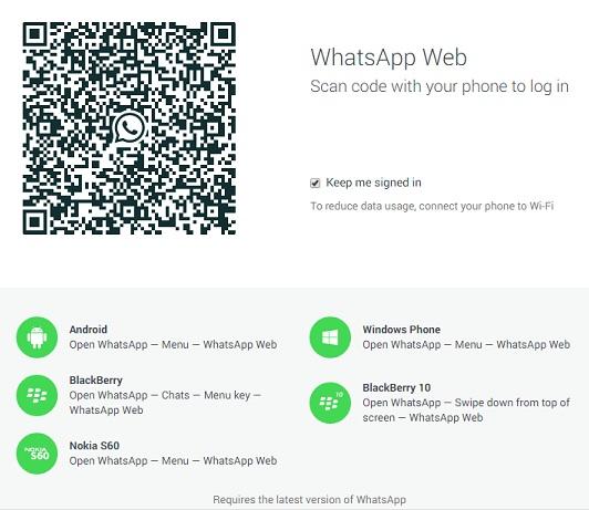 web whatsapp