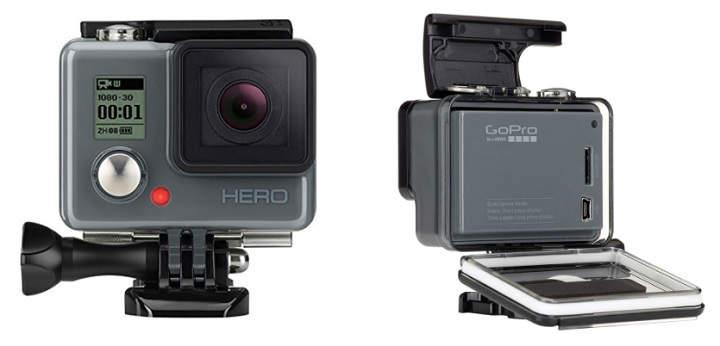 Original GoPRO HERO CHDHA-301 low cost camara 1080p a 30fps y 720p a 60 fps cámara de 5MP con soporte para bicicleta casco y cable micro usb especificaciones técnicas analisis precio y opinión
