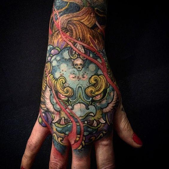 tatuajes demonios japoneses 2 - +60 tatuajes de demonios diseños impresionantes que te encantaran