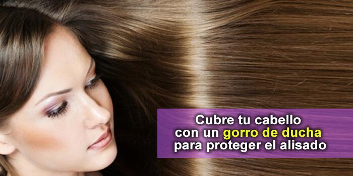 que pasa si me lavo el pelo despues del alisado