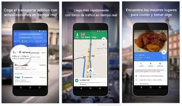 google maps gps android
