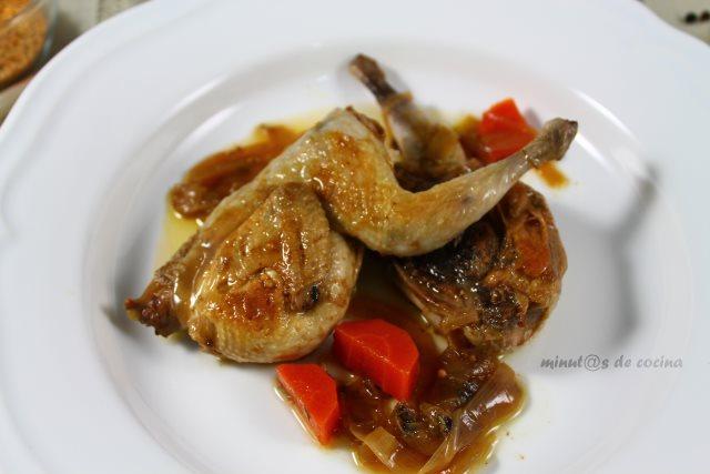 codornices escabechadas