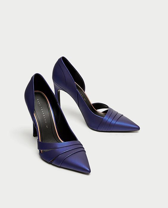 Salón azul asimétrico