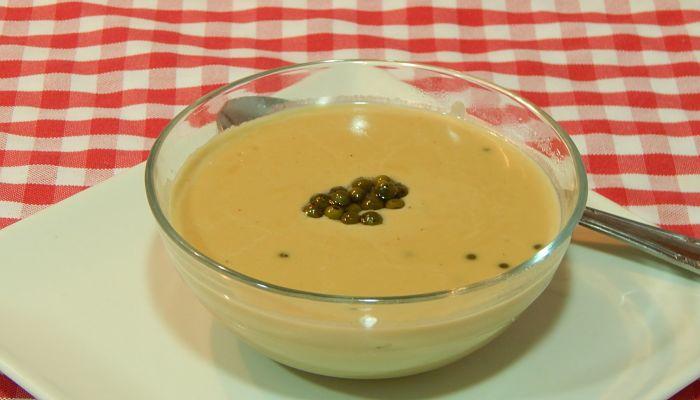 salsa pimienta verde sin nata