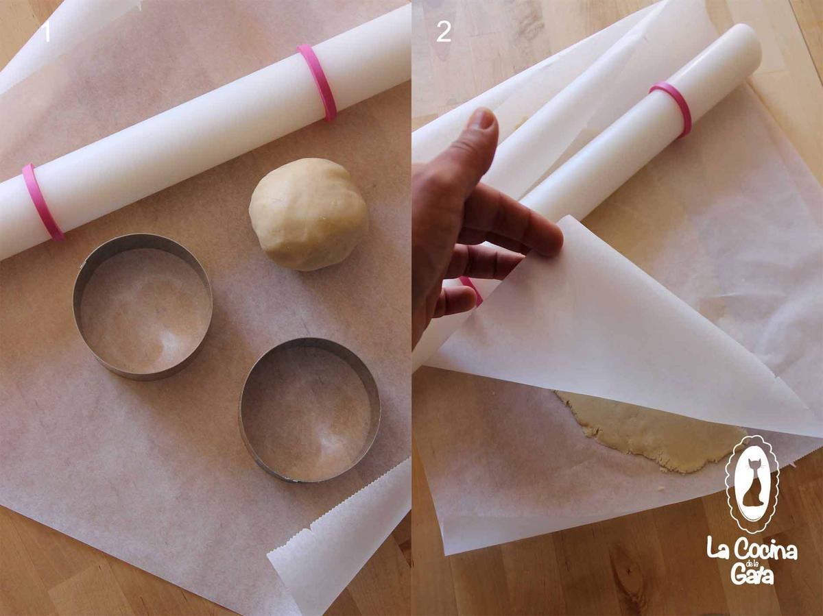 Paso a paso para estirar la masa