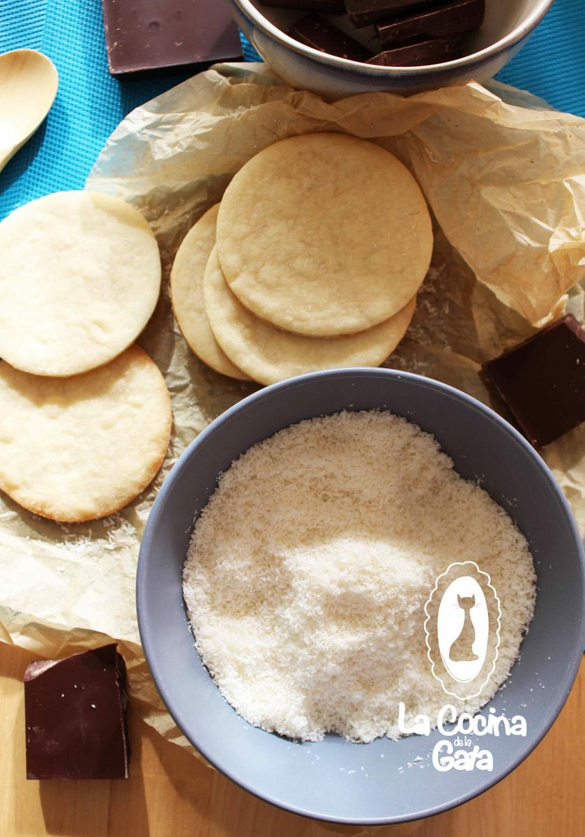 Coco rallado para decorar nuestras galletas