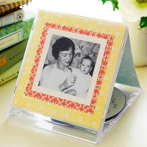 regalo original y personalizado para navidad: caja cd con fotos