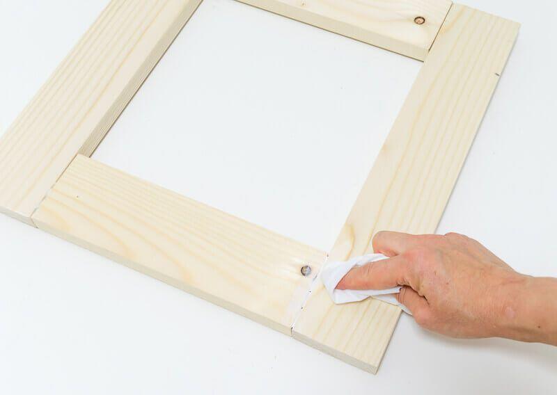 truco para evitar que la madera se hinche cuando se encola